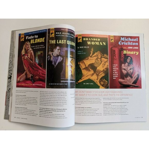 2013 November JUXTAPOZ MAGAZINE - Hard Case Crime 40s Pulp Fiction Covers Art - Picture 10 of 12
